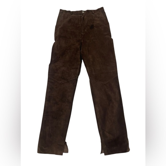 Double D Ranch Pants Suede leather